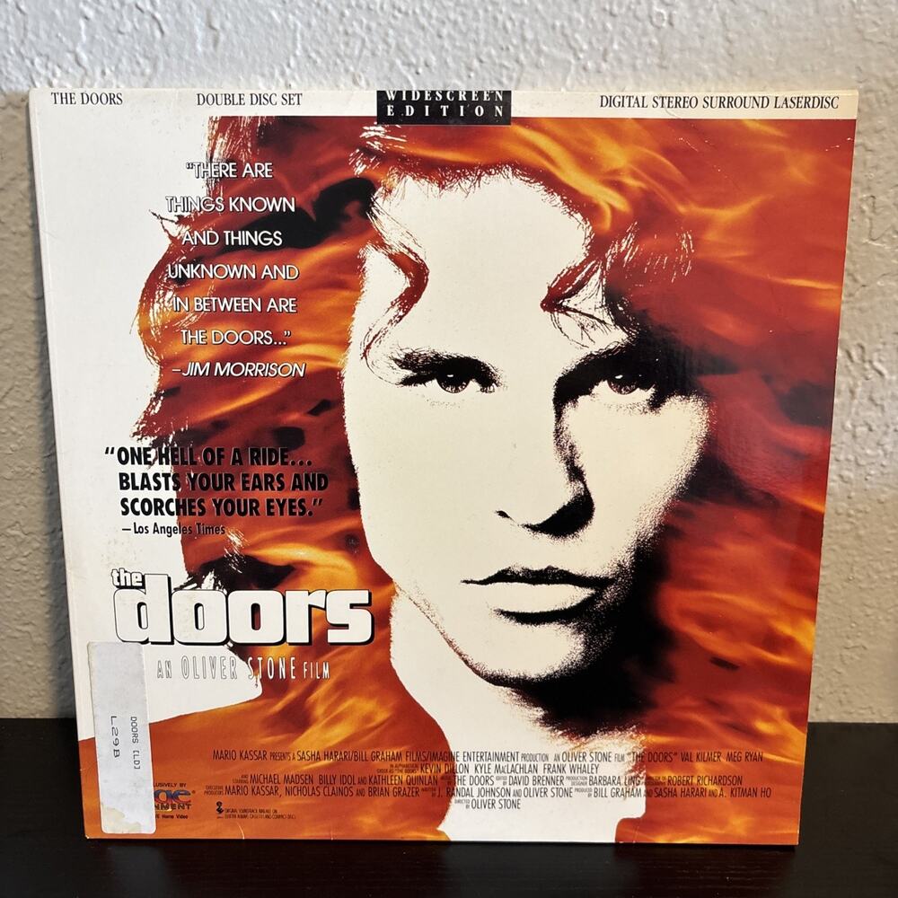 The Doors - 2 Disc-Set - Laserdisc - Oliver Stone, Val Kilmer Widescreen - - Picture 1 of 6